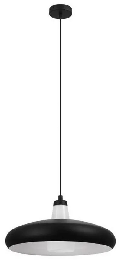 Φωτιστικό Οροφής Led Tabanera-C 99032 2700-6500K Black-White Eglo Metal, Glass