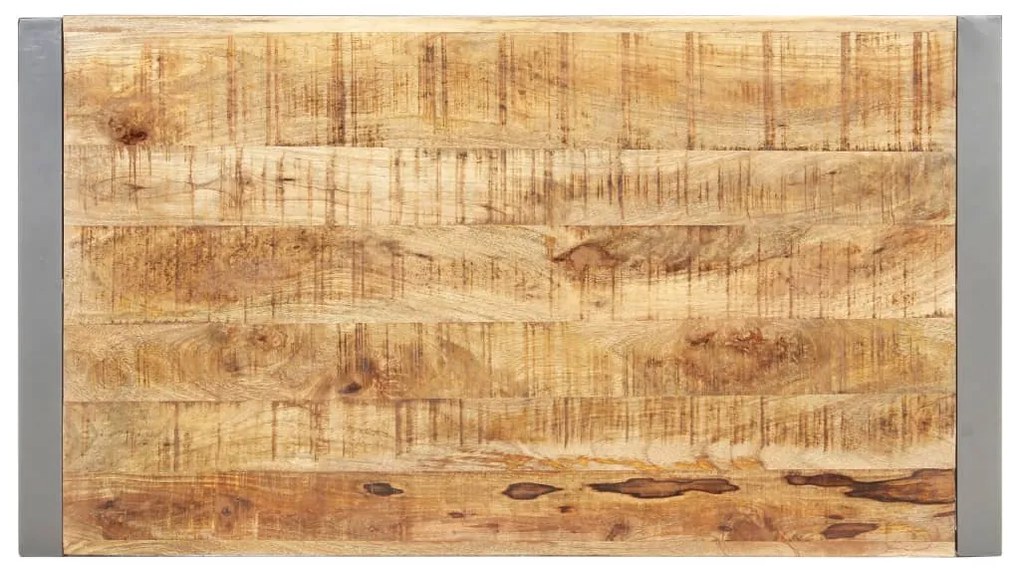 vidaXL Τραπεζάκι Σαλονιού 110 x 60 x 40 εκ. από Ακατέργαστο Ξύλο Μάνγκο