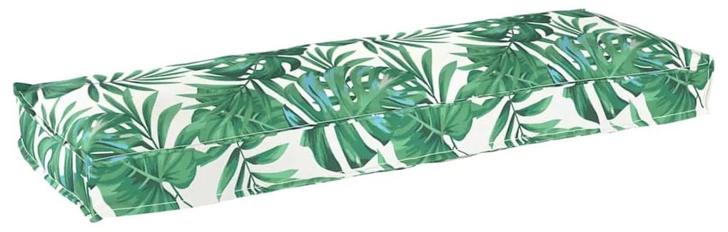 vidaXL Σετ Μαξιλαριών Πάγου Floral 2 pcs Μοτίβο φύλλων 120 x 40 x 8 εκ