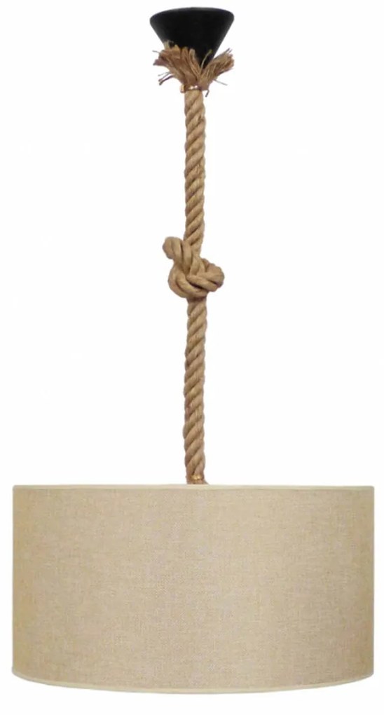 Φωτιστικό Οροφής Μονόφωτο Heronia Rope 14-0177