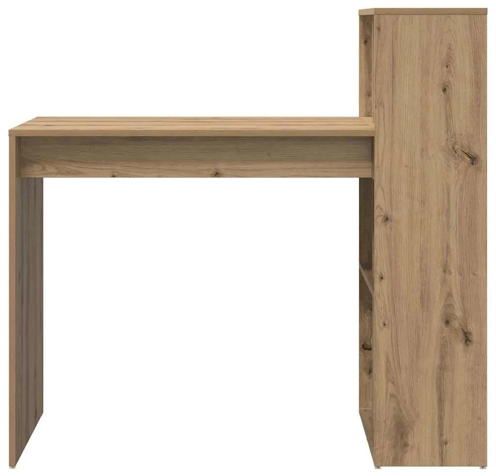 vidaXL Γραφείο Artisan Oak 108 x 55 x 103.5 εκ Επεξεργασμένο ξύλο
