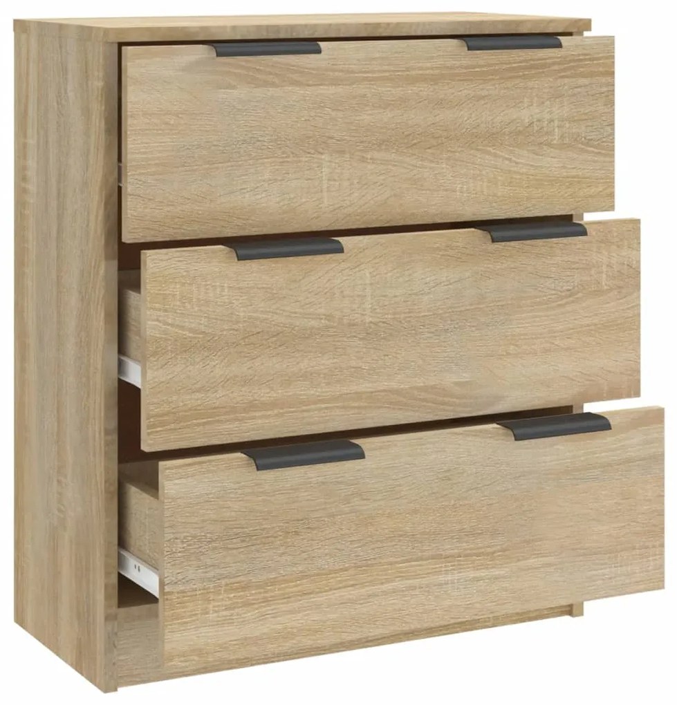 vidaXL Συρταριέρα Sonoma Δρυς 60 x 30 x 70 εκ. από Επεξεργασμένο Ξύλο