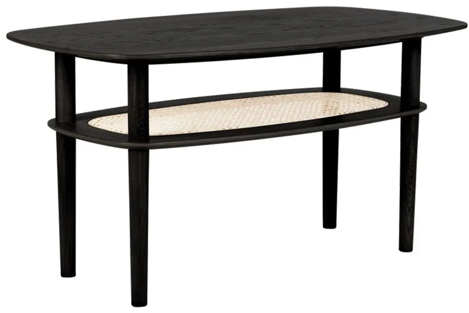 Τραπέζι Καφέ Together S.Rectangle 5154 100x60x51.6cm Black Oak Umage