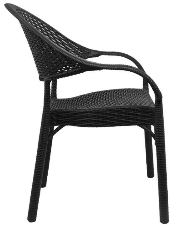 Καρέκλα Hilda Fylliana Ανθρακί 60x62x85 εκ. 60x62x85 εκ.
