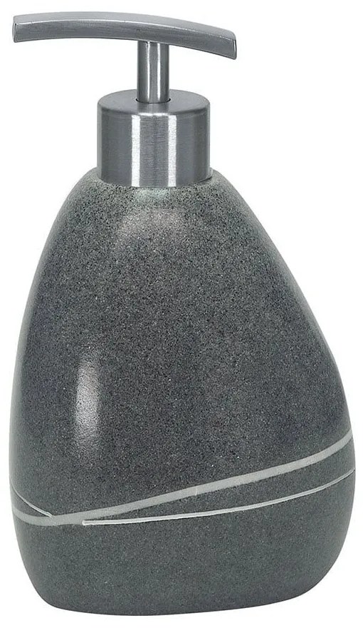 Δοχείο Κρεμοσάπουνου Stones 5080 Dark Grey Kleine Wolke Polyresin