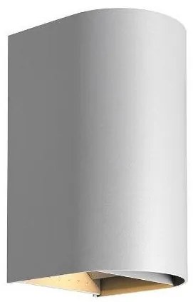 Απλίκα Φωτιστικό Τοίχου Καμπυλωτή LED 2x10W 3CCT ΦOS_ME-17-05201-10-Γκρι 17-05201-10