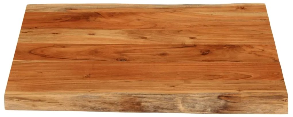 vidaXL Επιφάνεια Γραφείου Τετράγωνη 80x80x2,5 εκ. Μασίφ Ξύλο Ακακίας