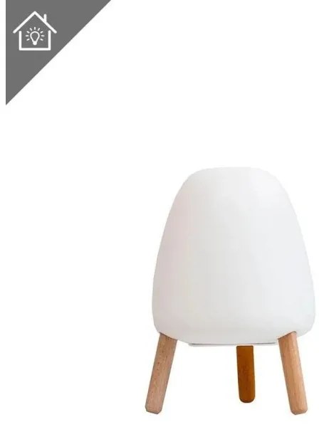 Επιτραπέζιο Φωτιστικό Επαναφορτιζόμενο LED IP43 Rocket LUMRCK20WLNW New Garden-LUMRCK20WLNW-Λευκό LUMRCK20WLNW