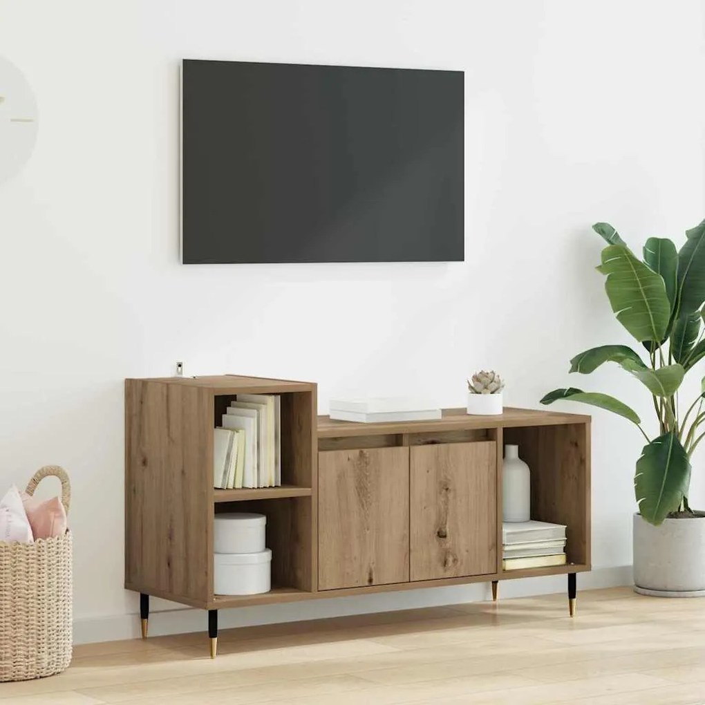 Ντουλάπι TV Artisan Oak 100 x 35 x 55 εκ Επεξεργασμένο ξύλο