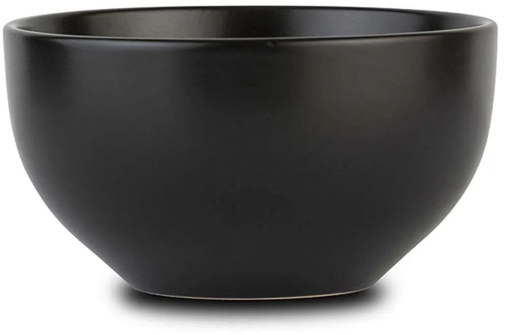Μπωλ Δημητριακών Soho 10-099-286 14,5cm Black Nava Πηλός