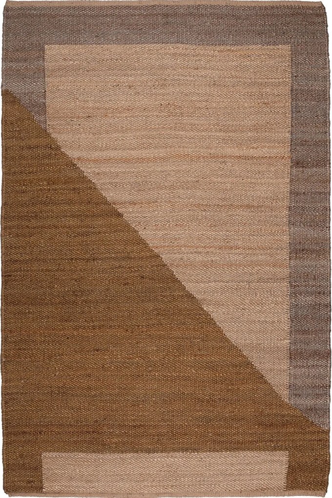 Χαλί Naf Naf Gardin J 11 Beige-Brown Βιοκαρπέτ 140X200cm