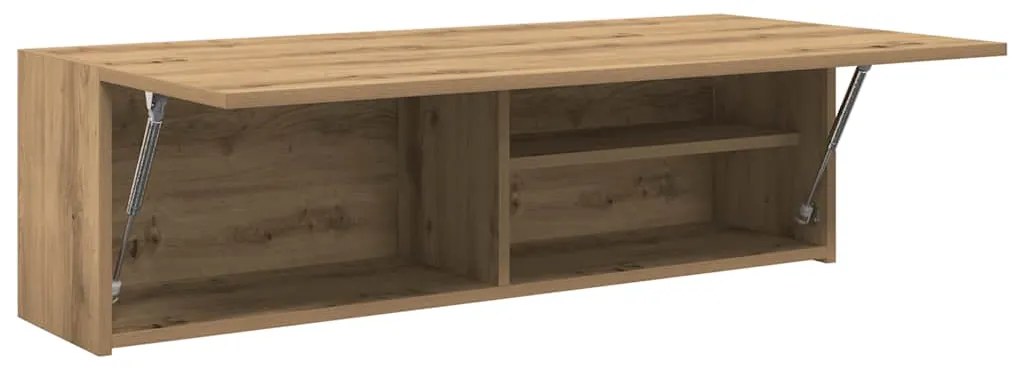 vidaXL Ντουλάπι τοίχου μπάνιου Artisan Oak 100x25x30 cm