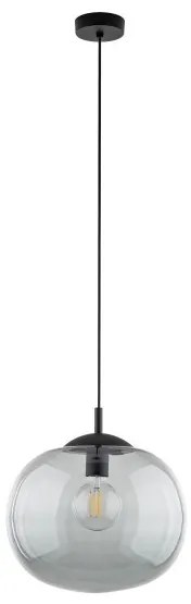 Κρεμαστό Φωτιστικό Οροφής 35cm E27 15W IP20 Vibe TK Lighting-4972-Γκρι 4972