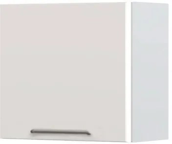 Ντουλάπι κρεμαστό Modena V5-60-1K-Λευκό - Γκρι ανοιχτό