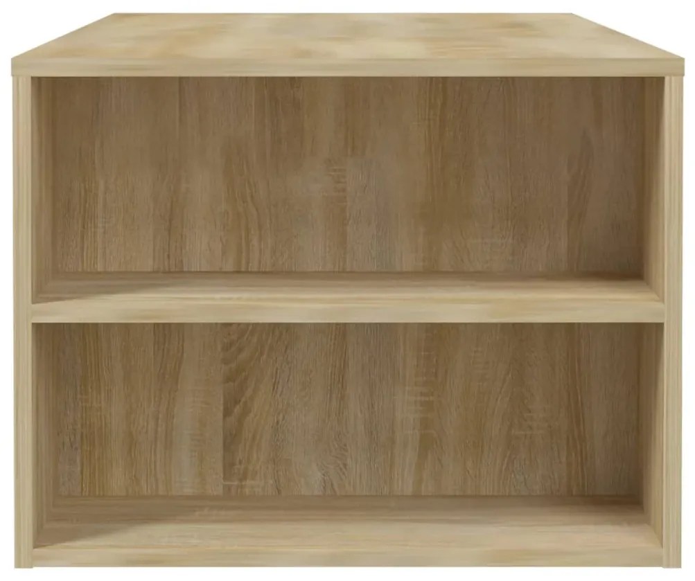 vidaXL Τραπεζάκι Σαλονιού Sonoma Δρυς 102x55x42 εκ. Επεξεργασμένο Ξύλο