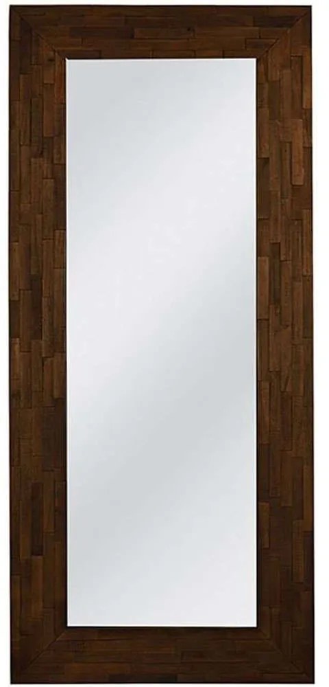 Καθρέπτης Τοίχου Woody 11-0215 80x6x180cm Brown Ξύλο