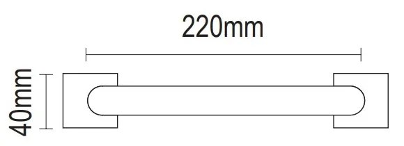 Λαβή Εξώθυρας Vio DP 04.1160 ΝΙΚΕΛ ΜΑΤ - 04.  .1160.59