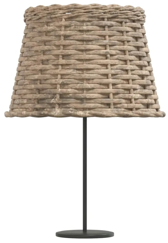 vidaXL Καπέλο Φωτιστικού Καφέ Ø25x17 εκ. από Wicker