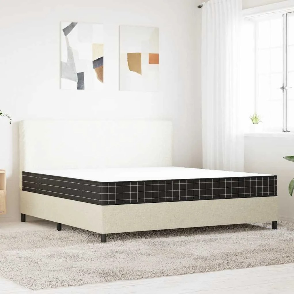vidaXL Στρώμα με Bonnell Springs Μεσαία Σκληρότητα 200 x 200 εκ.