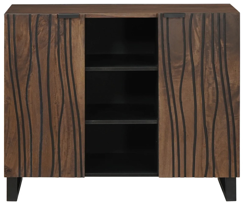 vidaXL Μπουφές από Ξύλο Μάνγκο 90x33.5x75 εκ