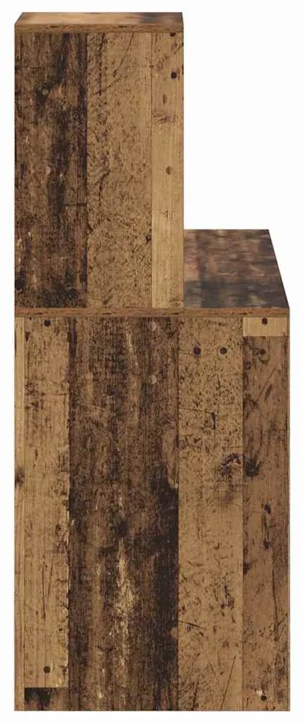 vidaXL Γραφείο Παλιό Ξύλο 102 x 50 x 124 εκ. Επεξεργασμένο ξύλο