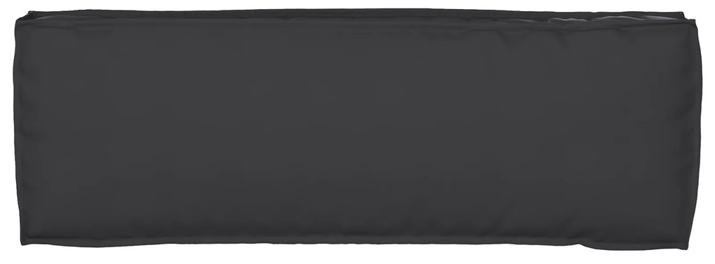 vidaXL Σετ Μαξιλαριών Πάγου 2 pcs Μαύρο 120 x 40 x 8 εκ Ύφασμα Oxford