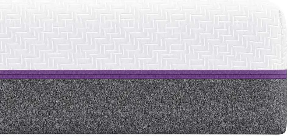 vidaXL Στρώμα Λευκό και Γκρι 80 x 160 cm Pěna