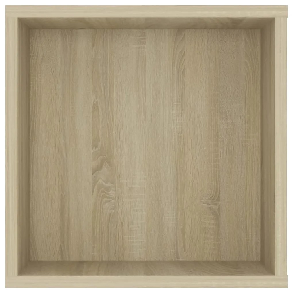 vidaXL Έπιπλο Τηλεόρασης Κρεμαστό Sonoma Δρυς 102x35x35 εκ Επεξ. Ξύλο