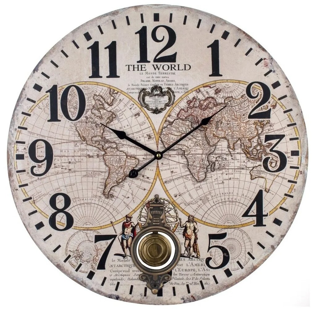 Ρολόγια τοίχου Signes Grimalt World Wall Watch