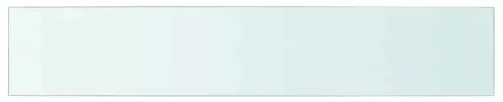 vidaXL Ράφια Πάνελ 2 τεμ. Διάφανα 80 x 15 εκ. Γυάλινα