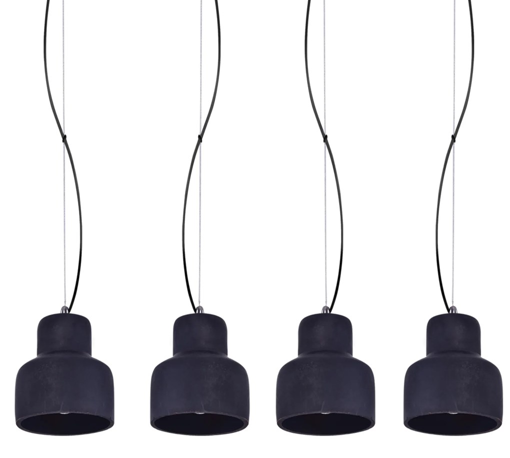 SE 153-125-4 MYRA PENDANT LAMP CEMENT+