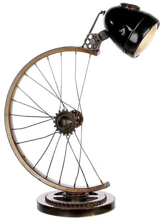 Επιτραπέζιο μεταλλικό φωτιστικό "Cycle" (84051) με λαμπτήρα Ε27 και διαστάσεις 35x23x64cm