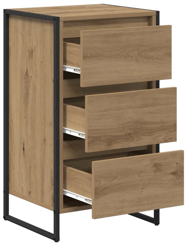 vidaXL Πλαϊνό γραφείο Καρυδιά Χειροποίητης Εργασίας 42 x 36 x 75.5 εκ.