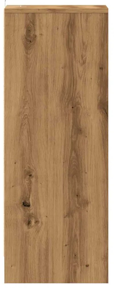 vidaXL Ντουλάπι παπουτσιών Artisan Oak 32x35x92 cm Κατασκευασμένο ξύλο