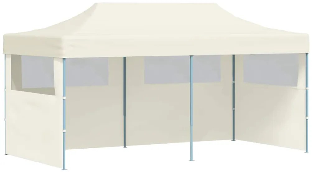 vidaXL Τέντα Εκδηλώσεων Pop-up Πτυσσόμενη Κρεμ 3 x 6 μ.