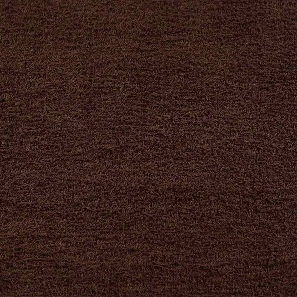 vidaXL Πετσέτες Πλυσίματος 10 τεμ. FROGN Καφέ 30x30 εκ. 100% Βαμβάκι
