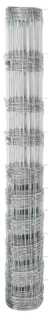 vidaXL Field Fence 1.2x25 μ Γαλβανισμένος χάλυβας