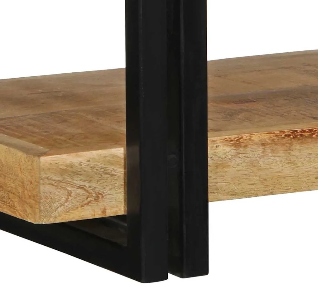 Ράφι τοίχου 70x33x35 cm Στερεό ακατέργαστο ξύλο Mango - Καφέ