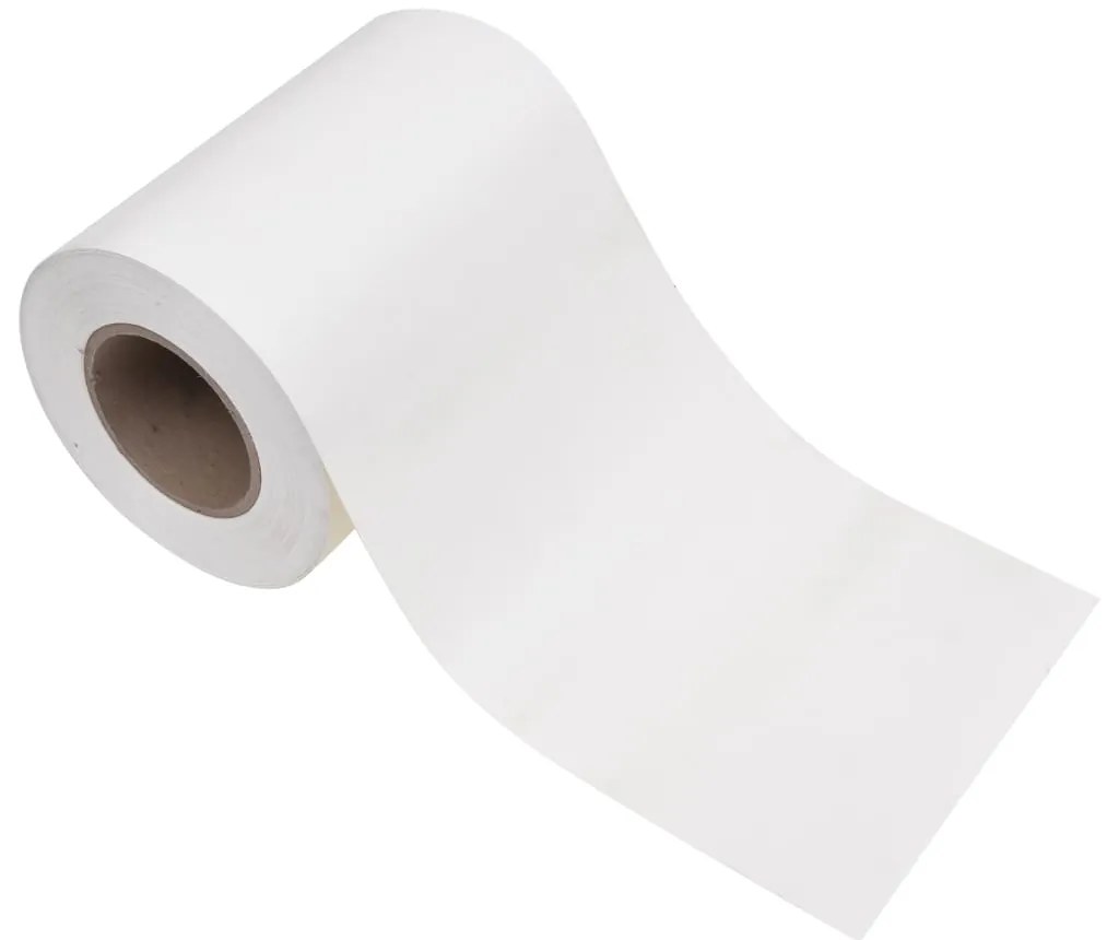 vidaXL Περίφραξη Προστατευτική Λευκή 70 x 0,19 μ. από PVC