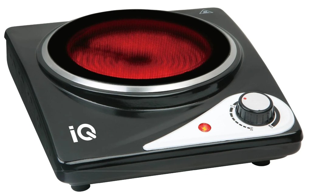 Iq Kc-1236 Κεραμική Εστία Μονή 1000w