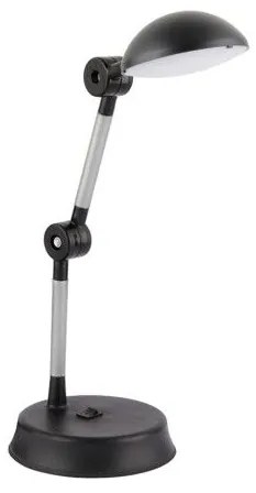 CARTA 202-0061 Μοντέρνο Επιτραπέζιο Φωτιστικό LED 6W 540lm 120° AC220-240V IP20 Ψυχρό Λευκό 6000K Μαύρο Πλαστικό-Μ2 Globostar 202-0061 Μαύρο