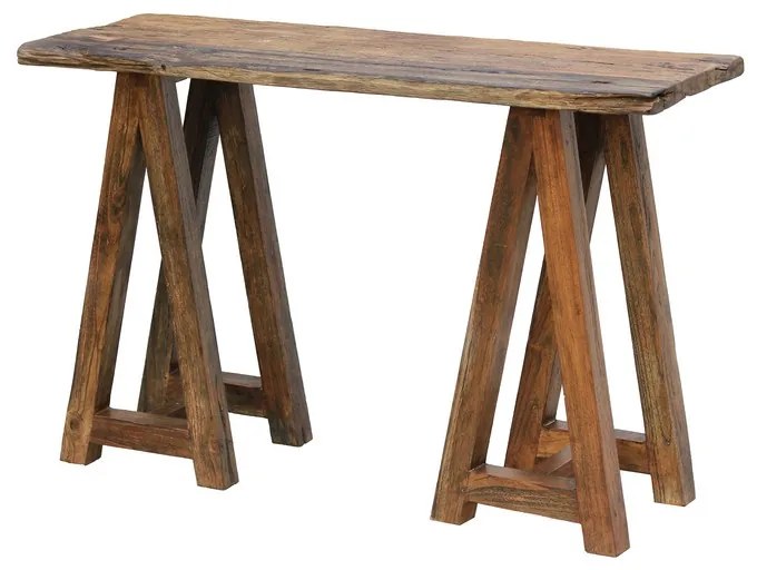 Artekko Sleeper Κονσόλα Ξύλο Καφέ (122x46x81)cm Artekko 78613