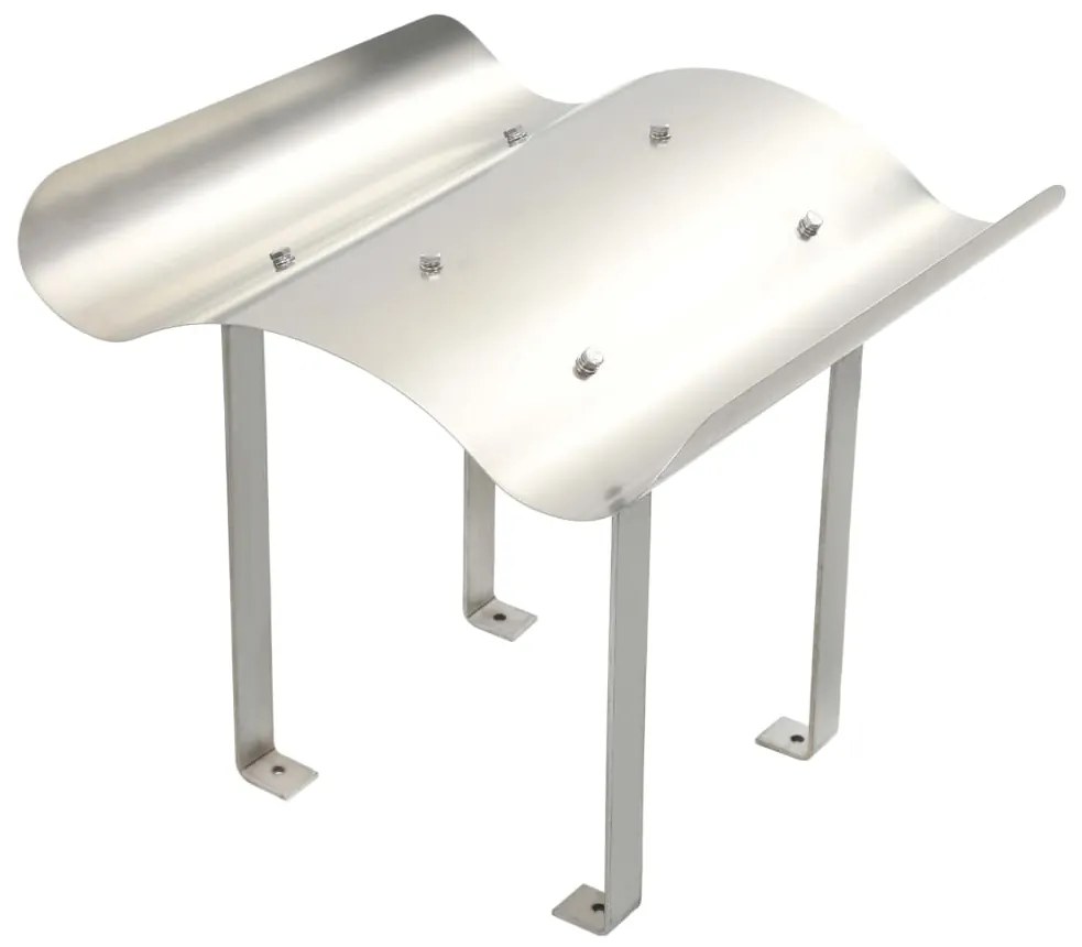 vidaXL Καπέλο Καμινάδας από Ανοξείδωτο Ατσάλι 50 x 50 x 37 εκ.