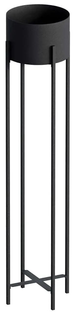 Κασπώ 247HFM1188 23x23x108cm Black Aberto Design Μέταλλο