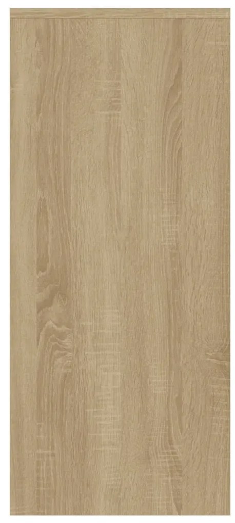 vidaXL Μπουφές Sonoma Δρυς 102x33x75 εκ. Επεξεργασμένο Ξύλο