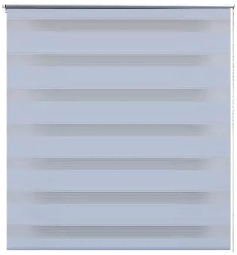 vidaXL Ρόλερ Zebra Λευκό 50 x 100cm