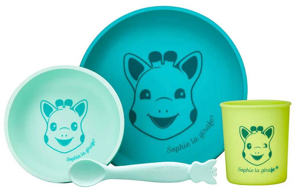 Παιδικό Σετ Φαγητού 4 τμχ Sophie The Giraffe S480001