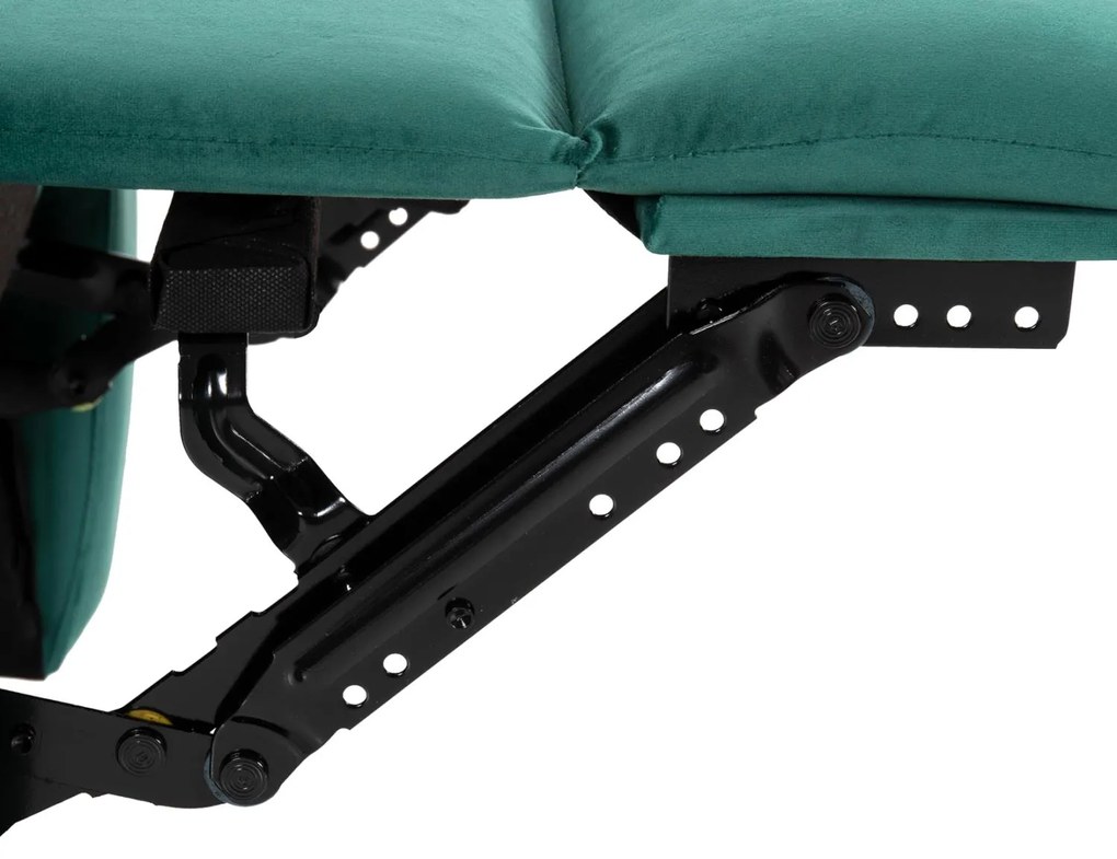 Πολυθρόνα YASUMU RELAX C9783.03 Βελούδο Κυπαρισσί 80x93x100Υεκ. 80x93x100 εκ.