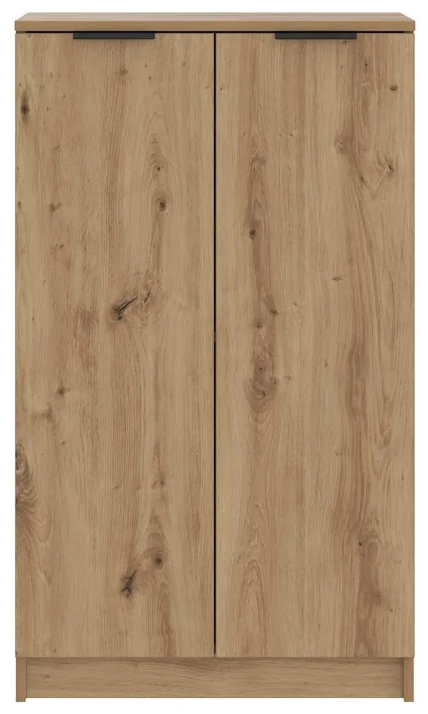 vidaXL Παπουτσοθήκη Αρτισιανή Δρυς 59x35x100,5 εκ. Επεξ. Ξύλο