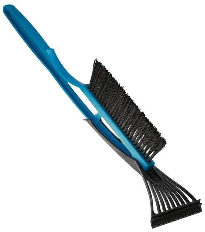 TOM PAR βούρτσα με ξύστρα πάγου D55, 55cm, μπλε-μαύρη